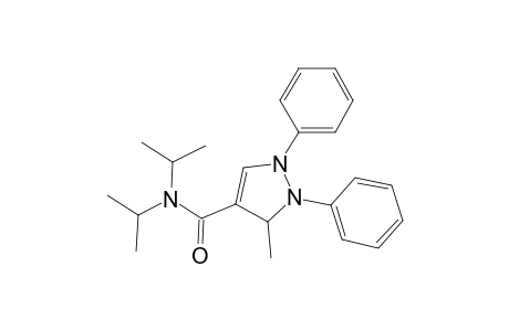 1H-Pyrazole-4-carboxamide, 2,3-dihydro-3-methyl-N,N-bis(1-methylethyl)-1,2-diphenyl-