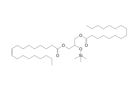 Glycerol 1-oleate-3-palmitate TMS