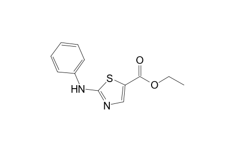 Ethyl 2-[N-anilino]-1,3-thiazole-5-carboxylate
