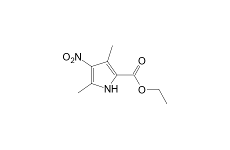 3,5-Dimethyl-4-nitropyrrole-2-carboxylic acid, ethyl ester