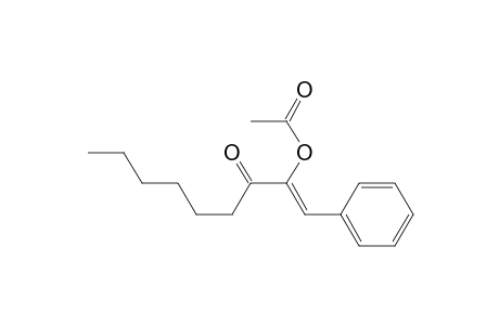 1-Phenyl-3-oxo-1-nonen-2-yl Acetate