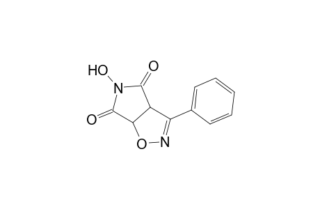 4H-Pyrrolo[3,4-d]isoxazole-4,6(5H)-dione, 3a,6a-dihydro-5-hydroxy-3-phenyl-, cis-