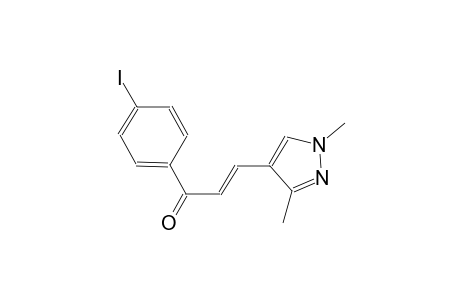 (2E)-3-(1,3-dimethyl-1H-pyrazol-4-yl)-1-(4-iodophenyl)-2-propen-1-one