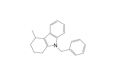 1H-Carbazole, 2,3,4,9-tetrahydro-4-methyl-9-(phenylmethyl)-, (.+-.)-