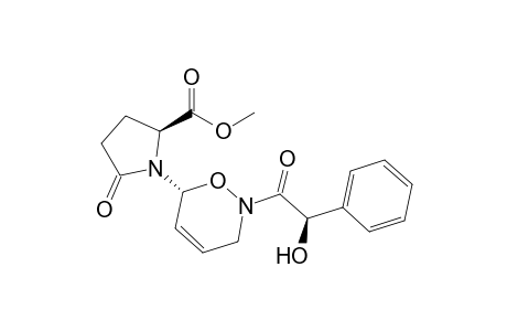 (2S)-1-[(6R)-2-[(2R)-2-hydroxy-1-oxo-2-phenylethyl]-3,6-dihydrooxazin-6-yl]-5-oxo-2-pyrrolidinecarboxylic acid methyl ester