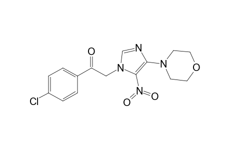 1-(4-Chlorophenacyl)-4-(morpholin-4-yl)-5-nitroimidazole