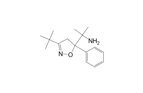 5-Isoxazolemethanamine, 3-(1,1-dimethylethyl)-4,5-dihydro-.alpha.,.alpha.-dimethyl-5-phenyl-