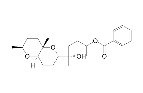 (2S,4aR,6S,8aS)-2-[(1S,5S)-4-benzoyloxy-1-hydroxy-1-methylpentyl]octahydro-6,8a-dimethylpyrano[3,2-b]pyran