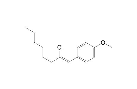 (Z)-2-Chloro-1-(4-methoxyphenyl)-1-octene