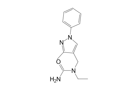 1-Ethyl-1-(3-methyl-1-phenyl-1H-pyrazol-4-ylmethyl)urea