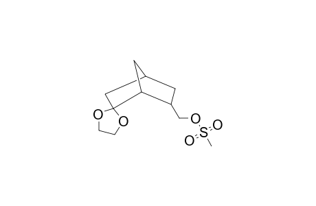 Bicyclo[2.2.1]heptane-3-methanol, 5,5-ethylenedioxy-, methanesulfonate