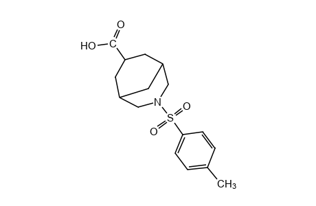 3-(p-TOLYLSULFONYL)-3-AZABICYCLO[3.3.1]NONANE-7-CARBOXYLIC ACID