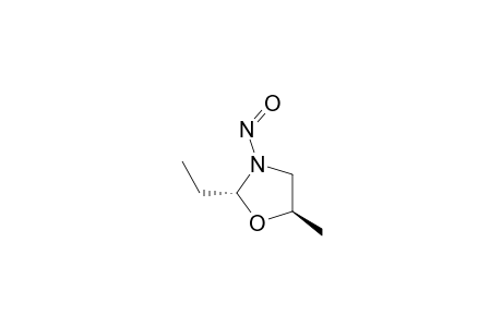 trans-N-Nitroso-2-ethyl-5-methyl-1,3-oxazolidine