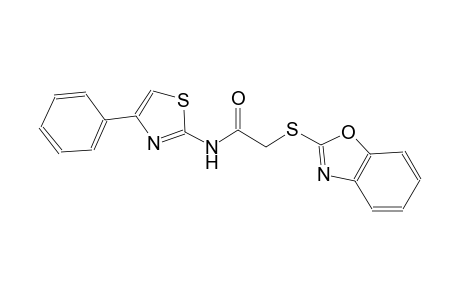 acetamide, 2-(2-benzoxazolylthio)-N-(4-phenyl-2-thiazolyl)-
