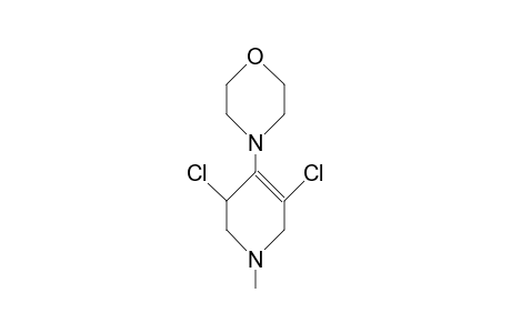 4-(3,5-Dichloro-1,2,3,6-tetrahydro-1-methyl-4-pyridyl)-morpholine