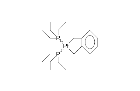 Bis(triethyl-phosphane)-O-xylylene platinum