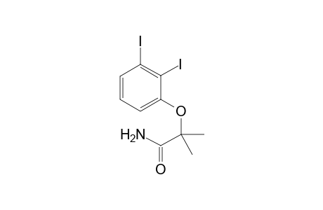 2-(2,3-Diiodophenoxy)-2-methylpropanamide
