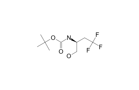 (2S)-2-(TERT.-BUTOXYCARBONYL)-AMINO-4,4,4-TRIFLUOROBUTAN-1-OL