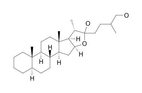 22-Hydroxy-5.alpha.-furostan