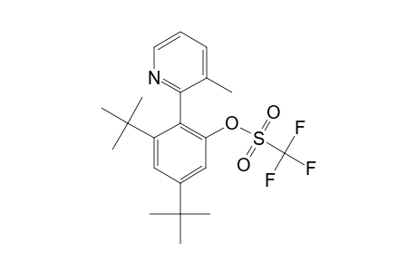 (R)-3,5-DI-TERT.-BUTYL-2-(3'-METHYL-2'-PYRIDYL)-PHENYL-TRIFLUOROMETHANE-SULFONATE