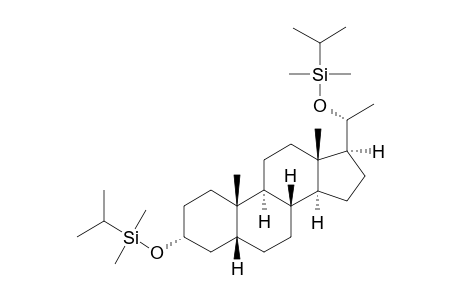 5-beta-Pregnane-3-alpha,20-alpha-diol (3,20-bis DMiPS ether)