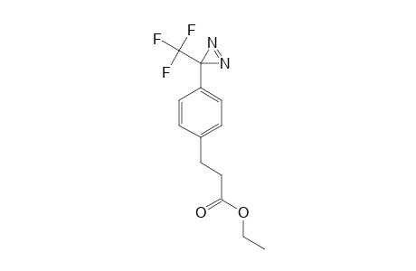 3-[4-[3-(TRIFLUOROMETHYL)-3H-DIAZIRIN-3-YL]-PHENYL]-PROPANOATE