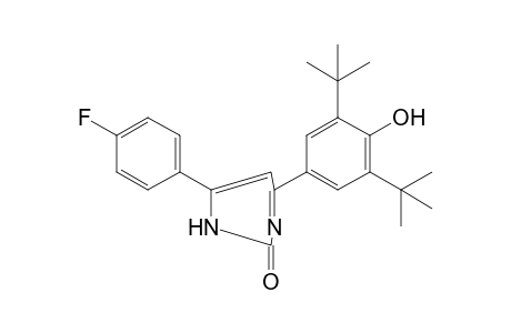 4-(3,5-Di-tert-butyl-4-hydroxyphenyl)-6-(4-fluorophenyl)pyrimidin-2(1H)-one