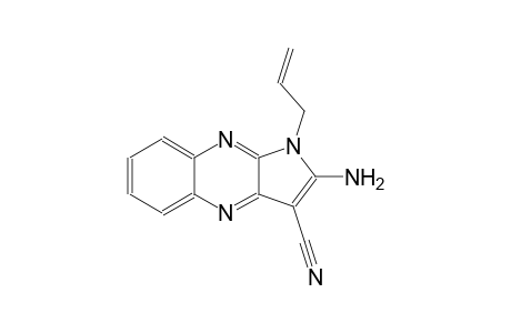 1H-pyrrolo[2,3-b]quinoxaline-3-carbonitrile, 2-amino-1-(2-propenyl)-