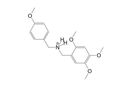N-(4-methoxybenzyl)(2,4,5-trimethoxyphenyl)methanaminium