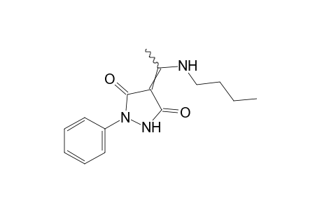 4-[1-(butylamino)ethylidene]-1-phenyl-3,5-pyrazolidinedione