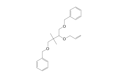 3-ALLYLOXY-1,4-BIS-(BENZYLOXY)-2,2-DIMETHYL-BUTANE