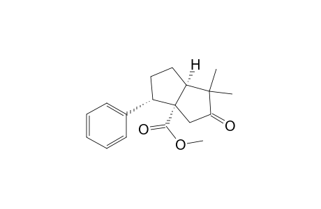 3a(1H)-Pentalenecarboxylic acid, hexahydro-1,1-dimethyl-2-oxo-4-phenyl-, methyl ester, (3a.alpha.,4.alpha.,6a.alpha.)-(.+-.)-