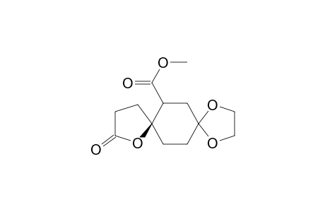 6-Carbomethoxy-trans-1,9,12-trioxadispiro[4.2.4.2]tetradecan-2-one