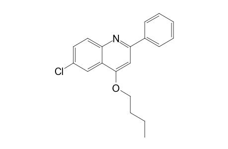 4-Butoxy-6-chloro-2-phenylquinoline
