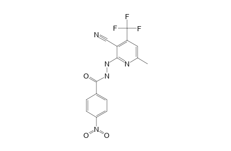 N'-[3-cyano-6-methyl-4-(trifluoromethyl)pyridin-2-yl]-4-nitrobenzohydrazide