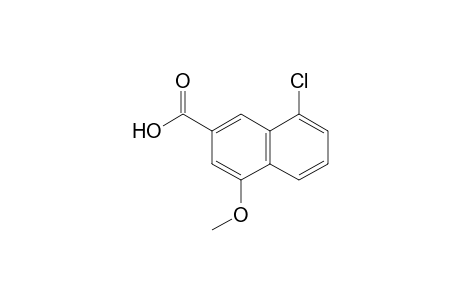 8-Chloro-4-methoxy-2-naphthoic acid