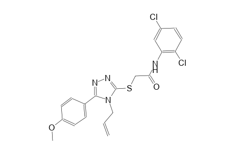 2-{[4-allyl-5-(4-methoxyphenyl)-4H-1,2,4-triazol-3-yl]sulfanyl}-N-(2,5-dichlorophenyl)acetamide