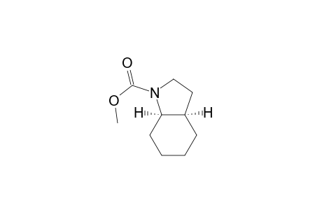 (3aR,7aR)-2,3,3a,4,5,6,7,7a-octahydroindole-1-carboxylic acid methyl ester