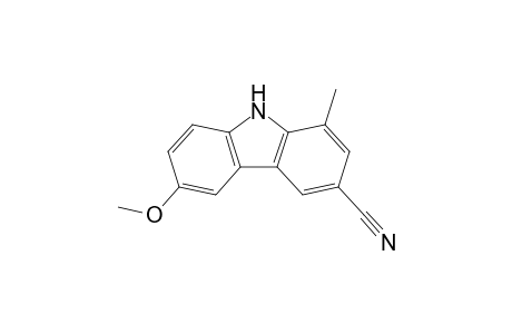 6-Methoxy-1-methyl-9H-carbazole-3-carbonitrile