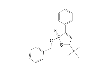 1,2-Thiaphosphole, 5-(1,1-dimethylethyl)-2,5-dihydro-3-phenyl-2-(phenylmethoxy)-, 2-sulfide