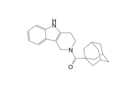 1H-pyrido[4,3-b]indole, 2,3,4,5-tetrahydro-2-(tricyclo[3.3.1.1~3,7~]dec-1-ylcarbonyl)-