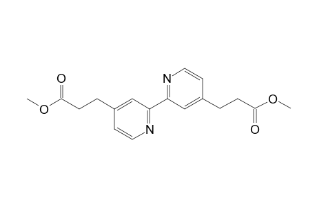 Dimethyl 2,2'-bipyridine-4,4'-di(3-propanoate)
