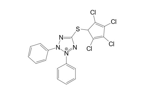2,3-DIPHENYL-5-TETRACHLOROCYCLOPENTADIENMERCAPTO-TETRAZOLE;REF.-14