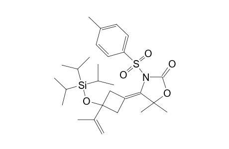 5,5-Dimethyl-4-[3-(isopropenyl-3-(triisopropylsiloxy)cyclobutylidene]-3-(p-toluenesulfonyl)oxazolidin-2-one