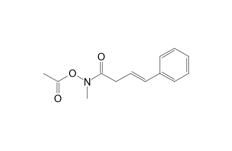 N-Acetoxy-N-methyl-4-phenylbut-3-enamide