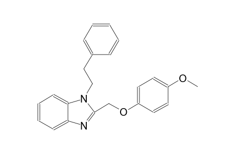 1H-benzimidazole, 2-[(4-methoxyphenoxy)methyl]-1-(2-phenylethyl)-
