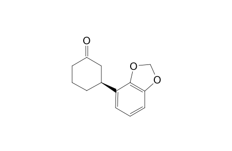 (S)-3-(Benzo[d][1,3]dioxol-4-yl)cyclohexanone