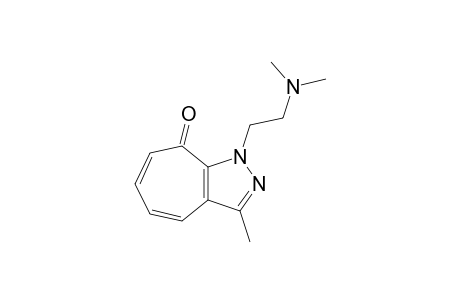 3-Methyl-1-[2-(N,N-dimethylamino)ethyl]-1,8-dihydrocycloheptapyrazol-8-one