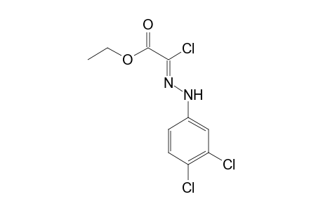 Acetic acid, chloro[(3,4-dichlorophenyl)hydrazono]-, ethyl ester