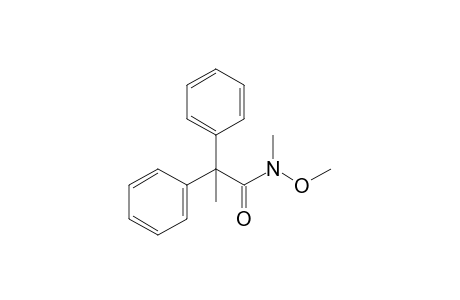 N-methoxy-N-methyl-2,2-diphenylpropanamide